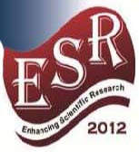 The 3rd Conference for ESR 2012 “Research Projects and Their Outcomes”