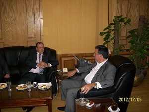 مشروع اتفاقية تعاون بين جامعة بنها وجامعة الدلتا للعلوم  والتكنولوجيا