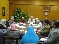 اجتماع مجلس إدارة المدن الجامعية