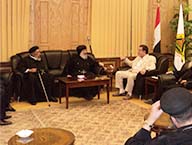 Delegation from the Orthodox Church visits the University on the occasion of Eid Ul-Fitr 