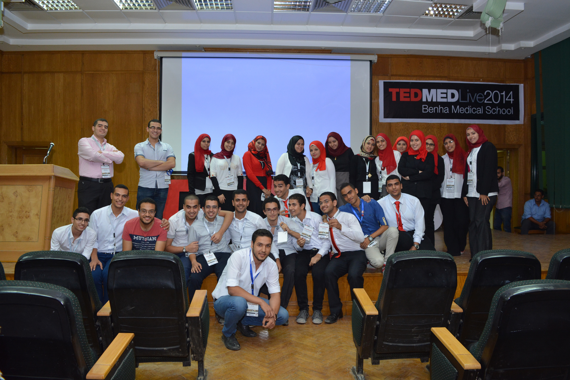 فاعليات مؤتمر تطوير أنظمة الصحة بالعالم  TEDMED Live Benha medical school