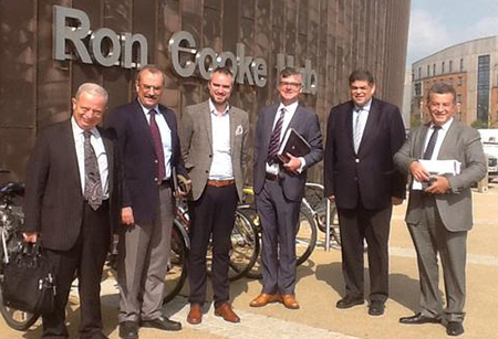 The Delegation of Egyptian Universities visit the Higher Education Academy, York Science Park