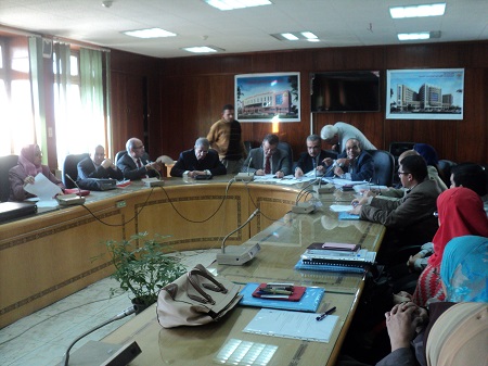 The University President follows the Accreditation Preparations of the Faculty of Medicine