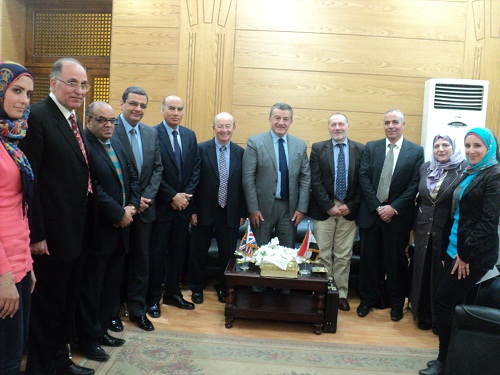 Prof. Dr. El Sayed Abdel Khalek and the British Ambassador discuss the Ways to reform Education