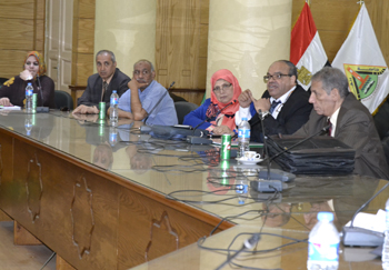 Meeting with SGS to develop the Administrative Body in Benha University