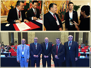 Le président de l'Université de Benha participe à la rencontre des présidents des universités chinoises et arabes 
