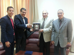 Benha University Delegation in the Association of Arab Universities Headquarters in Jordan