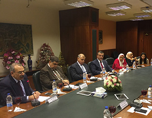 Salon in Al-Ahram Foundation about “the Future of Higher Education Development in Egypt”