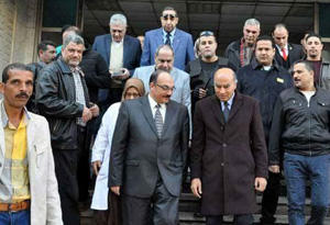 Qalyoubia Governor and Benha University Vice-president inspect the University Hospital