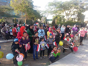 بالتعاون مع مبادرة لمسة خير جامعة بنها تنظم زيارة إلى مستشفي الأطفال 57357 بالقاهرة 