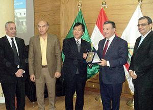 From Benha University: the Japanese Ambassador announces for Launching an Educational Initiative