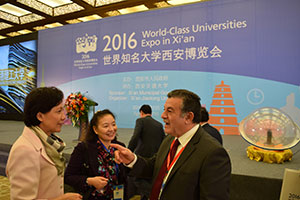 Benha University participates in 2016 World-Class Universities Expo in Xi'an