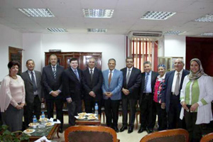 The Faculty of Engineering in Shubra receives the Team of NAQAAE