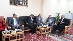 Benha University President inspects Faculty of Education
