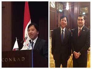 The Japanese embassy in Cairo honors the scholarship obtainers from the Japanese universities 
