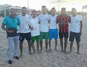 جامعة بنها تحصل على الميدالية الذهبية فى بطولة خماسى كرة القدم الشاطئية ببورسعيد