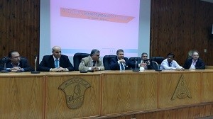 The university president inaugurates the German /Egyptian forum to control the Brucella diseases in the Faculty of Veterinary Medicine in Moshtohor