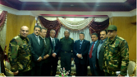 Benha University pays a Visit to the Troops of Public and Military Defense