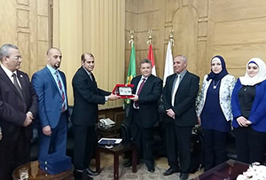 Le renforcement des relations culturelles entre l'Université de Banha et l'Irak 