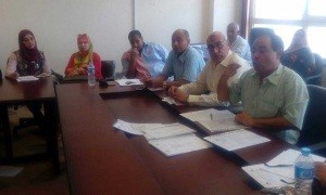 The meeting of the executive bureau of Benha University's strategic planning unit