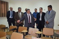 EL-Kady inspects the University's preparations of the Sino-Egyptian conference