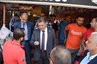 Benha university president stresses to reduce the prices of the Cafeteria products 