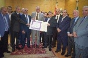 The university's council congratulates Hasb EL-Naby on the winning the state award