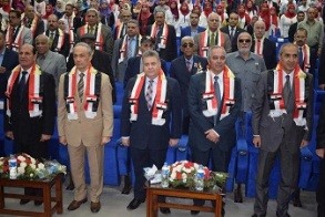  A big ceremony of October war in Benha University