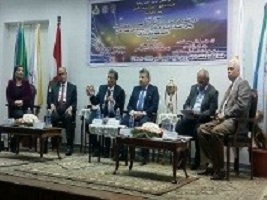 The youth should defend the state's accomplishments” says Benha University president in the forum entitled “the national big projects in the faculty of engineering