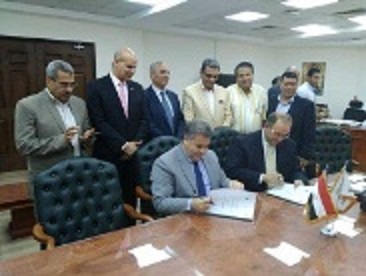 An agreement between the Egyptian countryside and Benha University to establish rice researches center