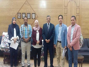 المغربي: مسابقة لأفضل كلية فى جامعة بنها
