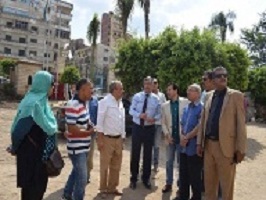 The university president inspects the amendments of the university’s building