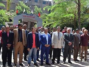 لليوم الثالث علي التوالي: المغربى يتفقد كليات جامعة بنها ويؤكد على إنتظام العملية التعليمية