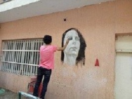 The students of the faculty of specific education beautify their faculty