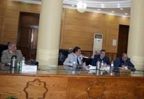 EL-Magraby presides over the meeting of the deans to prepare for the international conference of the higher education development  