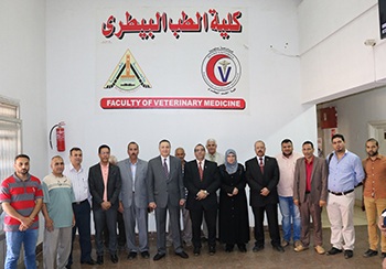 The University President inspects Exams at Faculty of Veterinary Medicine
