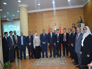 El Saeed receives Delegation from Wuhan University  