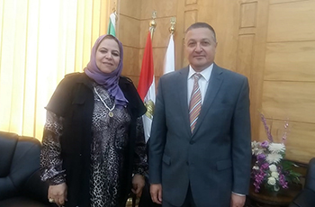 Gamal El Saeed appoints Samia Abd El Hamid as the General Secretary of the University