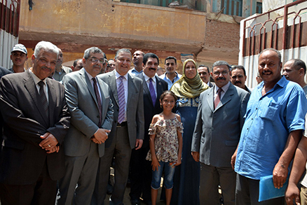 Abd El Halim and El Saeed inspect Kafr Farsis Development Project