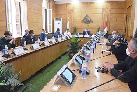 Higher Committee for Corona Crisis Management at Banha University