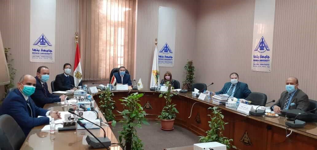 Benha University receives the Applicants for the Leadership Positions