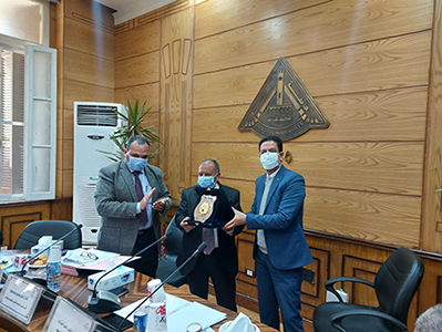  Benha University Board honors Dr. Mustafa Rashed El Abady