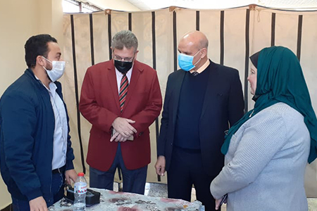 In the Framework of Hayah Karima Initiative: Benha University organizes Medical and Educational convoys to the village of Arab Juhayna  