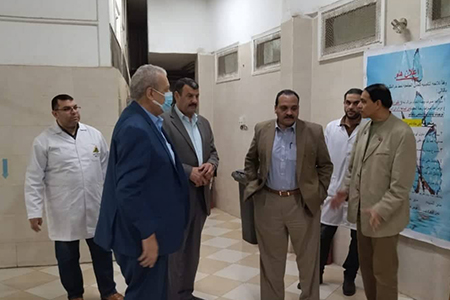 Dr. Tamer Samir inspects Benha University Hostels at Shoubra