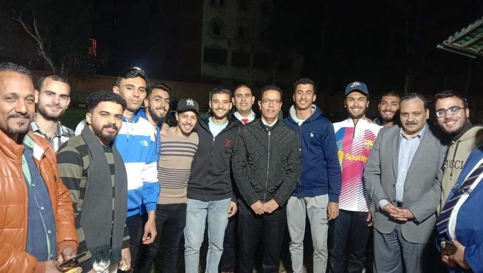 رئيس جامعة بنها يشارك طلاب المدن الجامعية حفل إفطار رمضان 