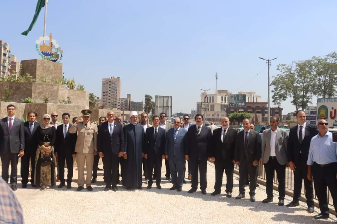 Benha University President participates at the National Day Celebrations of Al Qalubia Governorate