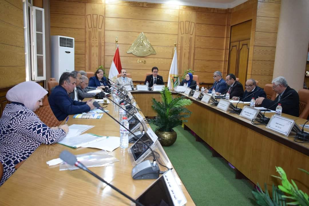 President of Benha University Chairs the Board Meeting of the Quality Assurance Center