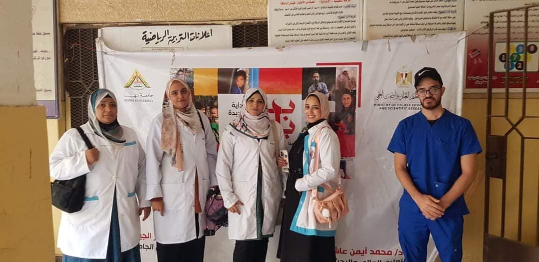 Benha University Eye Disease Convoy Examines 345 Cases at Al-Azhar Institute in Al-Khosos