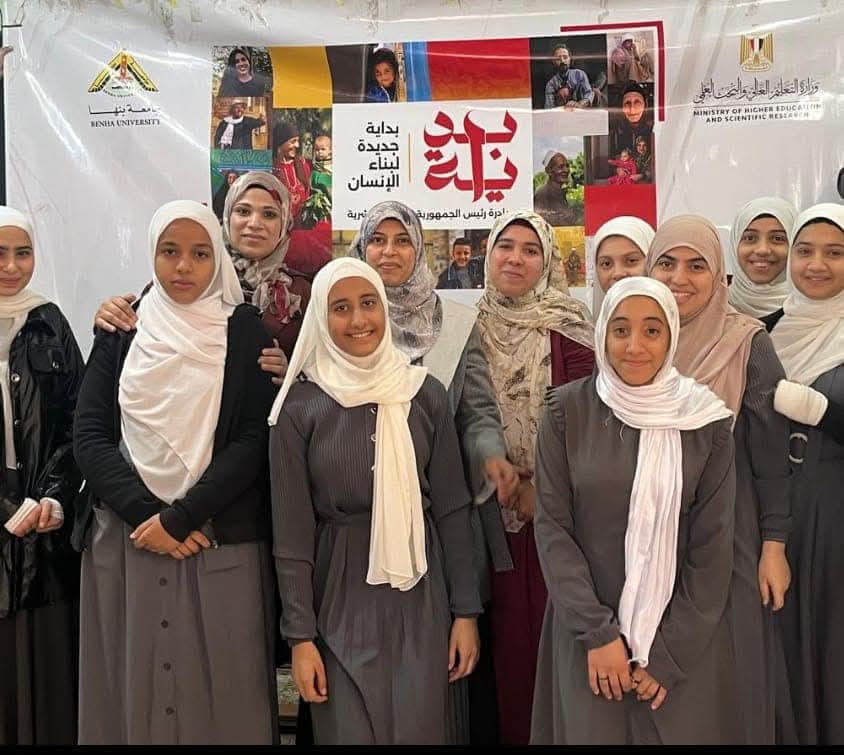 Benha University Organizeed Awareness and Educational Convoys at Al-Khosos Girls Institute