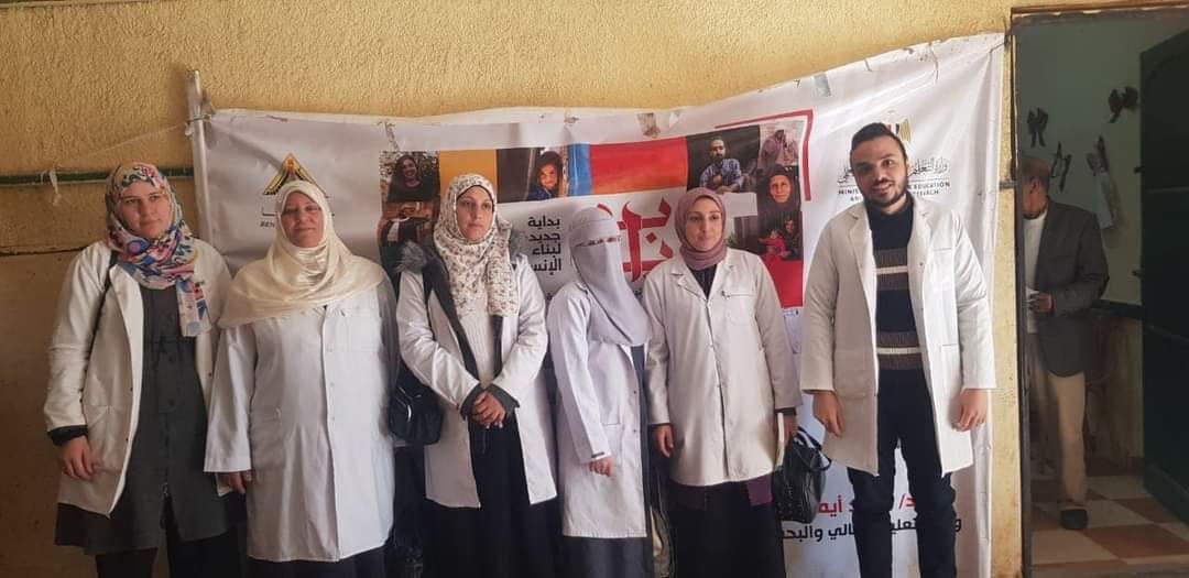 131 Cases Examined in a Specialized Medical Convoy for Eye Diseases by Benha University at Sendyon Girls' Institute